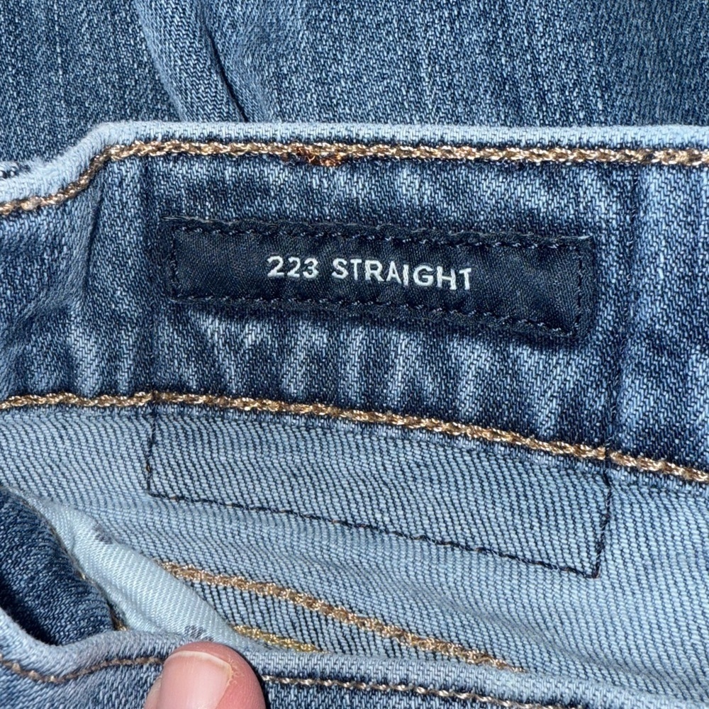 Lucky Brand Men’s Straight Blue Jeans Size 31x32 - Picture 6 of 12
